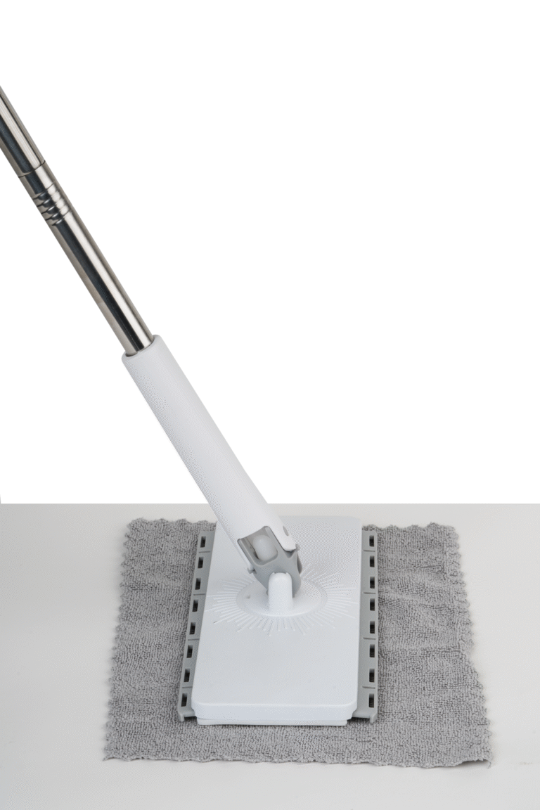 Döner Başlıklı Mikrofiber Düz Mop